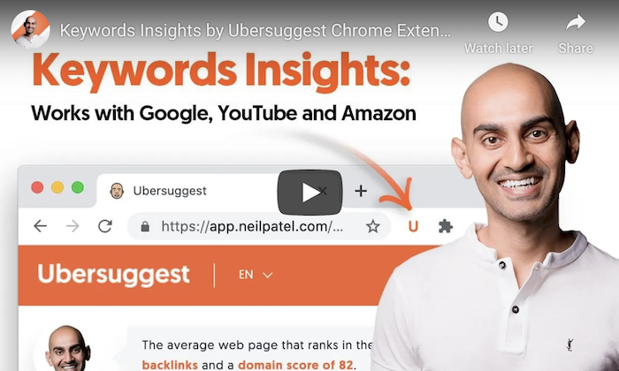 Ubersuggest by Neil Patel
